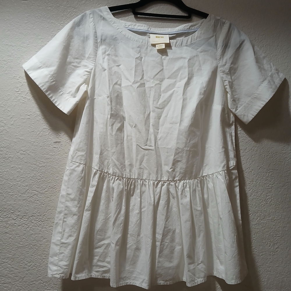 Maeve by Antropogie   size XS White Women's Top